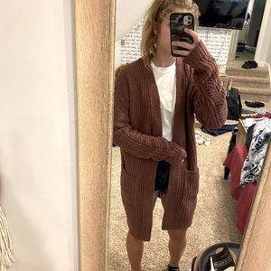 LOVE TREE Knitted Cardigan